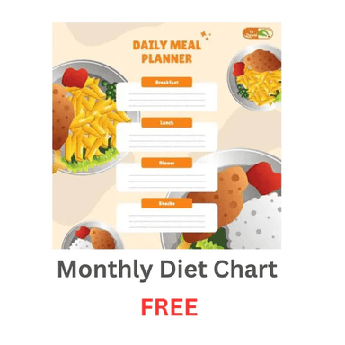 Monthly Diet Chart